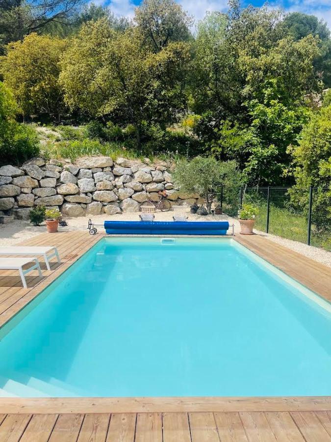 Studio De Charme Avec Piscine Fontaine-de-Vaucluse Eksteriør billede